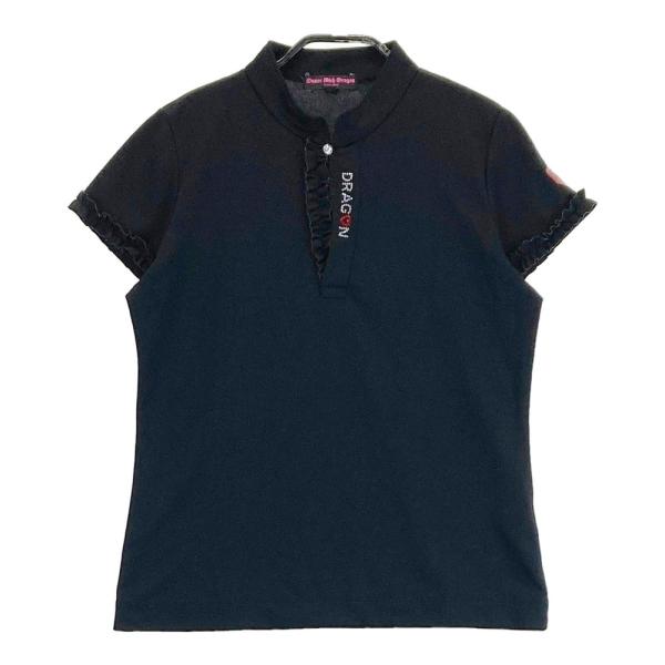 DANCE WITH DRAGON ダンスウィズドラゴン 半袖Tシャツ フリル ブラック