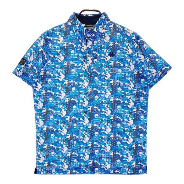Kappa GOLF KAPPA カッパゴルフ 半袖ポロシャツ カモフラ柄