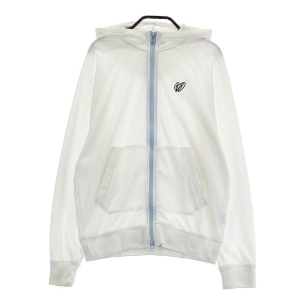 【美品】マスターバニーエディション　ジャケット　パーカー　ホワイト　白　シンプル MASTER BUNNY EDITION マスターバニーエディション ジップ