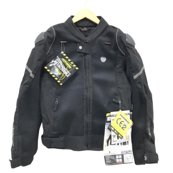 KOMINE CE認証 ブラックジャケット M KOMINE : JK-014 Riding Mesh Jacket LEGEND [07-014]