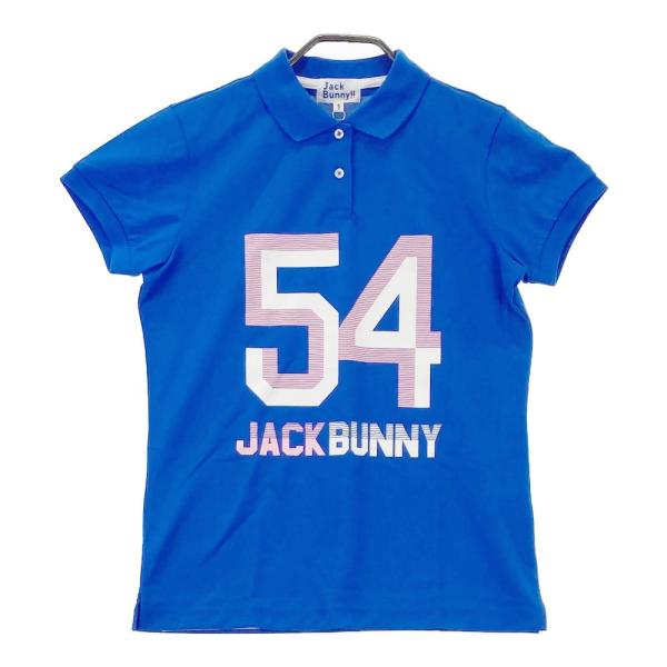 ☆新品未着用品☆ JACK BUNNY レディースポロシャツ サイズ 1(M) 中古 レディース ジャックバニー Jack Bunny!! 半袖ポロシャツ 1