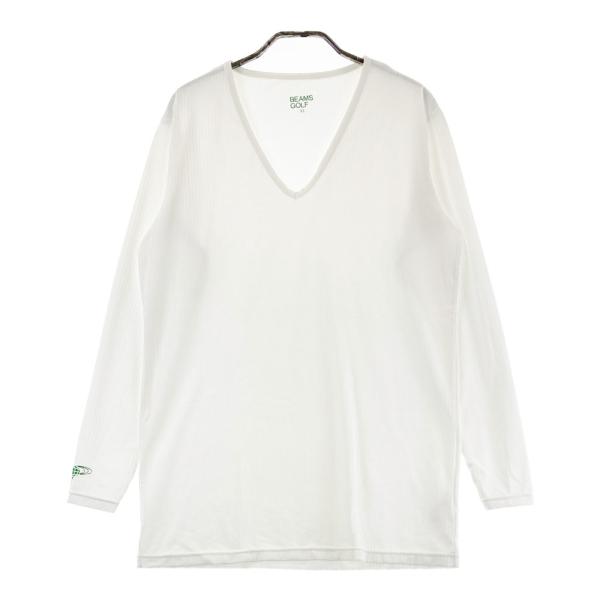 BEAMS GOLF ビームスゴルフ 長袖 インナー Tシャツ ストライプ柄