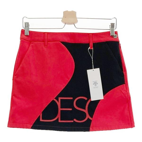 【新品タグ付き】DESCENTE レディース ゴルフ スカート Sサイズ デサントゴルフ DESCENTE ゴルフ シャドーストライプピケ