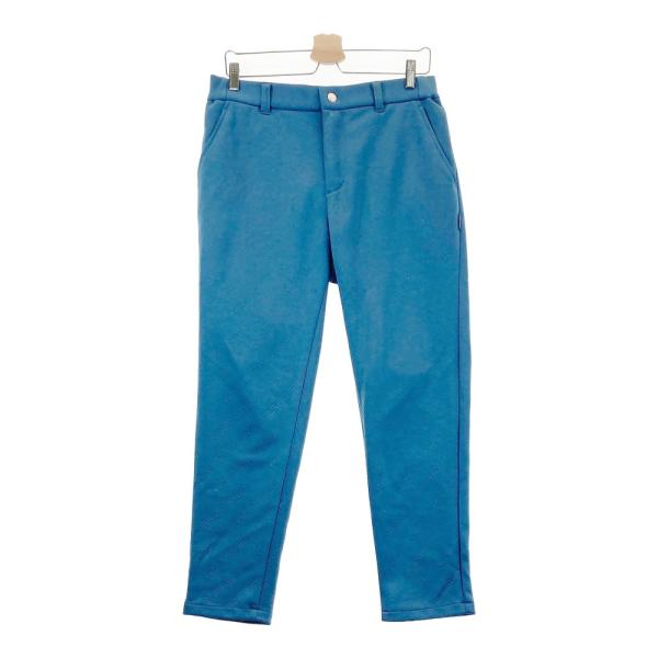 Rosasen（ロサーセン） ロングパンツ ロゴ 総柄 ブルー系 82 ゴルフ