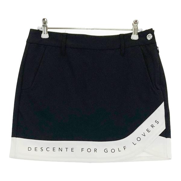 DESCENTE GOLF デサントゴルフ インナー付 スカート ブラック系