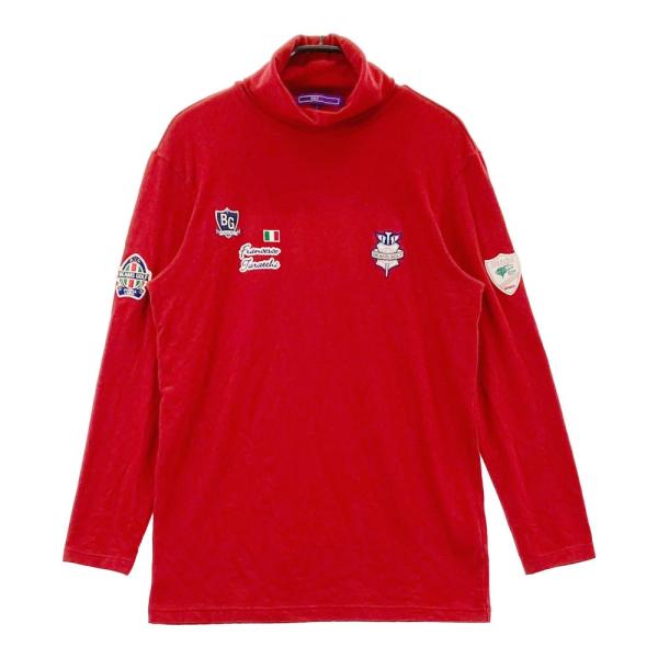BEAMS GOLF（ビームス ゴルフ） タートルネック 長袖Tシャツ レッド系