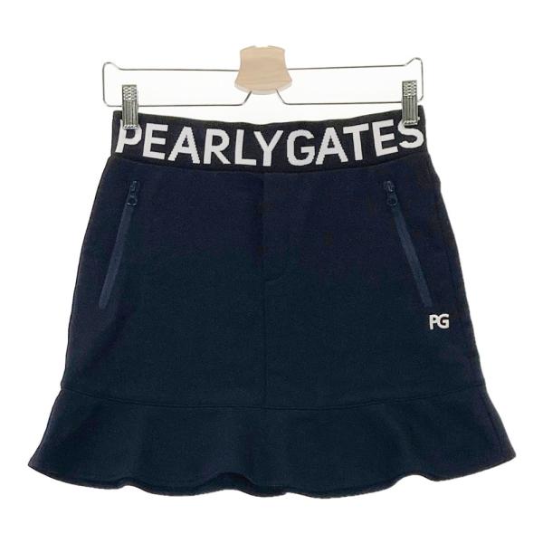 PPG ネイビースカート 1 パーリゲイツ　美品 0000093394-2.jpg
