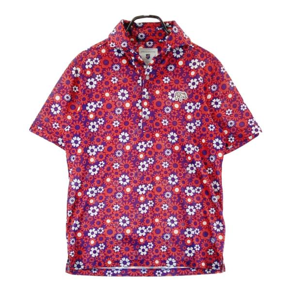 efficace EFFICACE HOMME エフィカスオム 半袖ポロシャツ 花柄