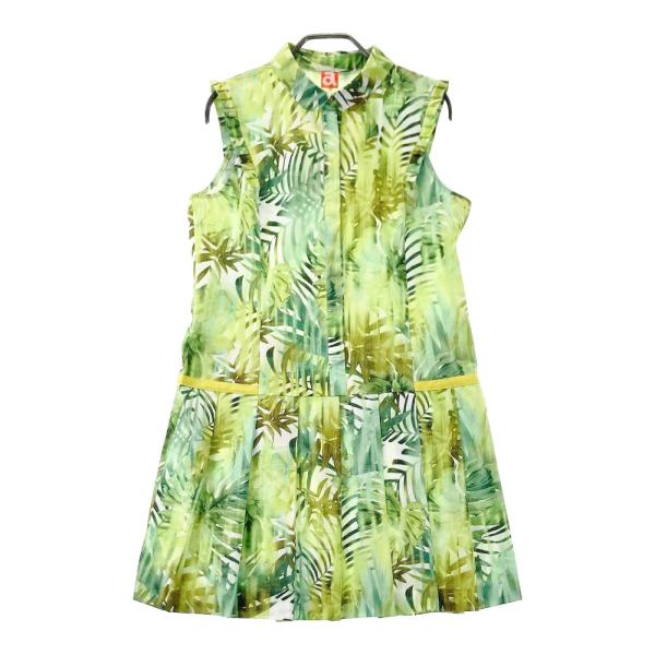 archivio（アルチビオ） ノースリーブワンピース ドットエアー リーフ