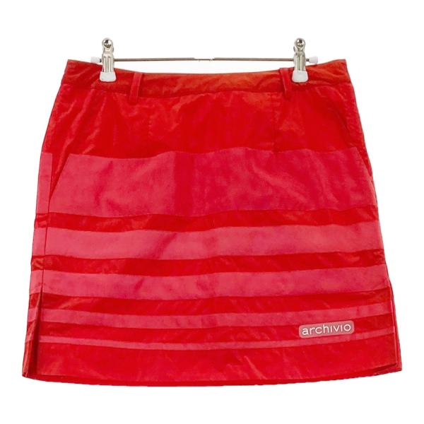 【新品】archivio アルチビオ レディース ゴルフスカート ボーダー38 archivio ARCHIVIO アルチビオ 2022年モデル スカート ボーダー柄
