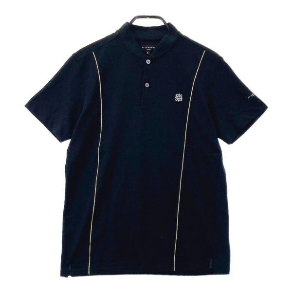 新品未使用タグ付き セントアンドリュース 半袖 ST ANDREWS セントアンドリュース 半袖Tシャツ ブラック系 L ゴルフ