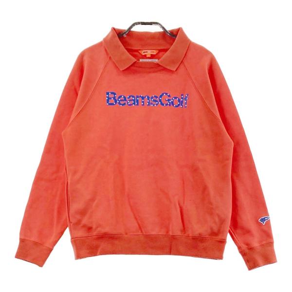 BEAMS GOLF ビームスゴルフ オレンジレーベル 長袖スウェットトレーナー BEAMS GOLF ビームスゴルフ 襟付き スウェットトレーナー