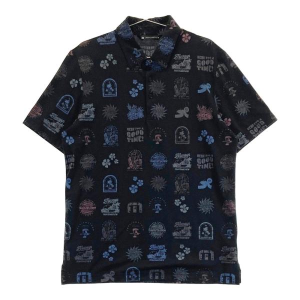 【新品完売品】トラビスマシュー×MLB コラボ ポロシャツ L ブラック 新品完売品】トラビスマシュー×MLB コラボ ポロシャツ L