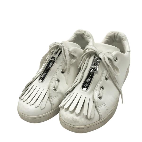 A.P.C. sacai スニーカー ホワイト 新品未使用 sacai（サカイ） ×A.P.C. スニーカー ホワイト系 24.93 レディース