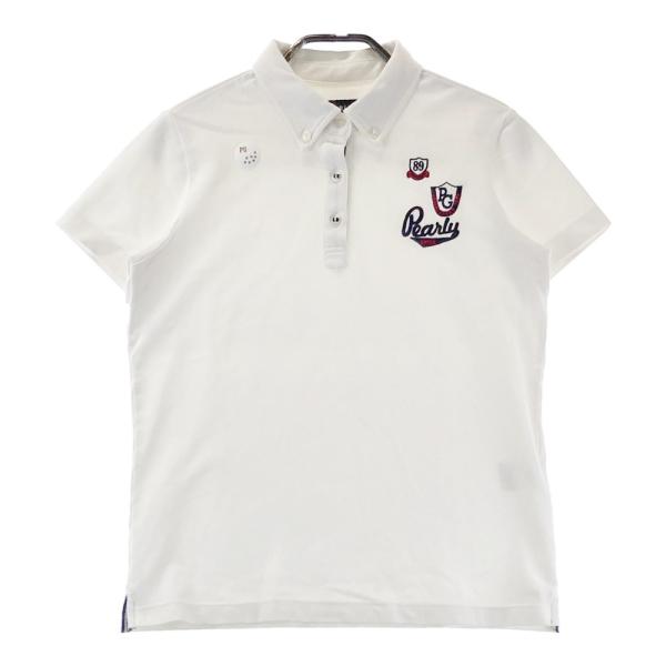 PEARLY GATES（パーリーゲイツ） 半袖ポロシャツ ホワイト系 0 ゴルフ