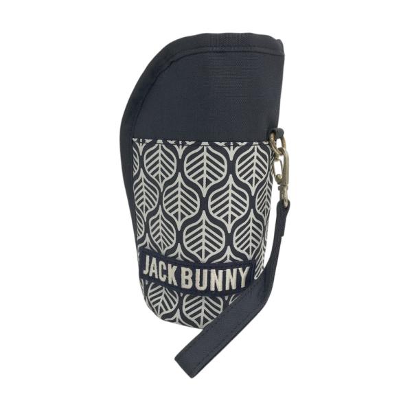 JACK BUNNY ジャックバニー  保冷ドリンクホルダー 総柄 ネイビー系  ゴルフウェア