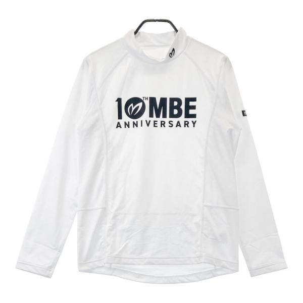 サイズ：4 MASTER BUNNY EDITION マスターバニーエディション 10周年 ハイネック 半袖Tシャツ  ホワイト系 [240101460192] ゴルフウェア メンズ ストスト MASTER BUNNY EDITION マスターバニーエディション 10周年