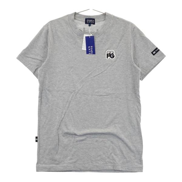 新品】PEARLY GATES パーリーゲイツ 半袖Tシャツ ワッペン 新品】PEARLY GATES パーリーゲイツ 半袖Tシャツ ワッペン