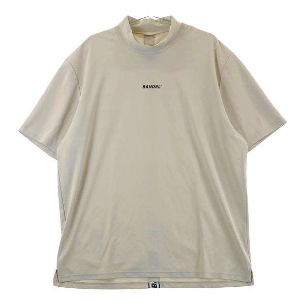 サイズ：XL BANDEL バンデル  長袖モックネックTシャツ  ブラック系 [240101438106] ゴルフウェア メンズ ストスト BANDEL バンデル 長袖モックネックTシャツ ブラック系 サイズ