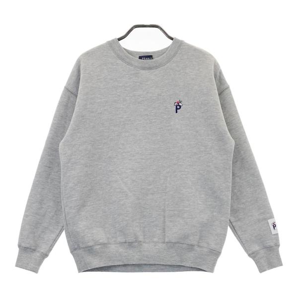 473 パーリーゲイツ レディース スウェット トレーナー グレー サイズ0 S 473 パーリーゲイツ レディース スウェット トレーナー グレー