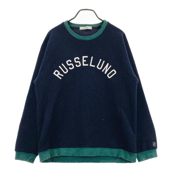 Russeluno（ラッセルノ） ボアブルゾン ネイビー系 5 ゴルフウェア