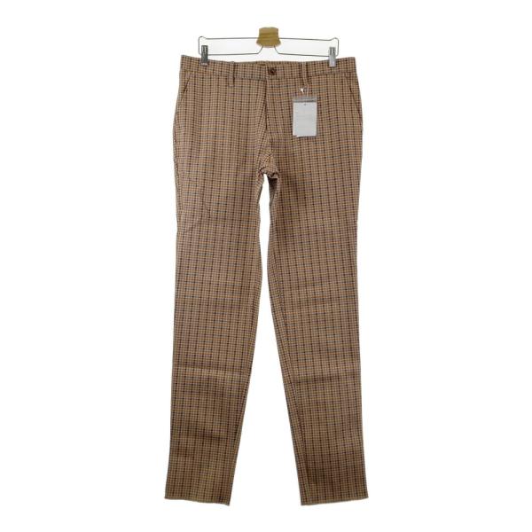 定価26950円 23区ゴルフ ブラウン 千鳥柄 ロングパンツ 春秋 Mサイズ 定価26950円 23区ゴルフ ブラウン 千鳥柄 ロングパンツ 春秋 M
