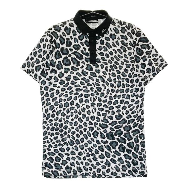 J.LINDEBERG ジェイリンドバーグ 半袖ポロシャツ レオパード柄