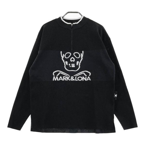 mark&lona 長袖ジャケットニットトップス mark&lona 長袖ジャケットニットトップス MARK & LONA(マークアンドロ
