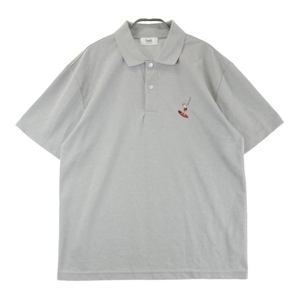 Pacific GOLF CLUB 半袖ポロ Sサイズ パシフィックゴルフクラブ パシフィックゴルフクラブ 【ユニセックス】ウェーブポロシャツ