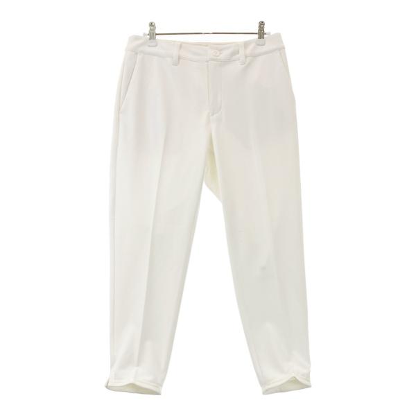 【美品】ビームスゴルフ　クロップドパンツ　白　Lサイズ BEAMS GOLF ビームスゴルフ クロップドパンツ ホワイト系 L