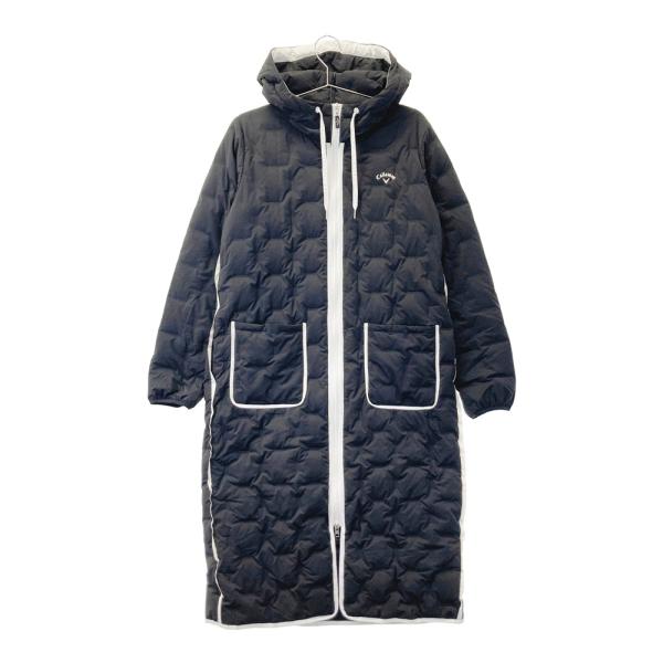 【新品未使用】キャロウェイ ダウンコート ブラック S CALLAWAY キャロウェイ ダウン ロングコート ブラック系 M ゴルフ