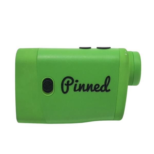 がっさん！Pinned Golf　ゴルフ距離測定器 PINNED GOLF ピンドゴルフ レーザー距離計 距離測定器 NEON グリーン系