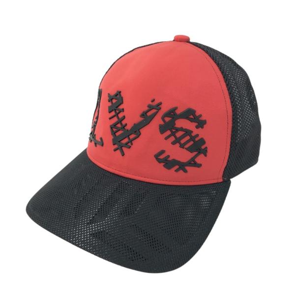 LANVIN SPORT ランバン スポール メッシュキャップ レッド系 F(56-60cm