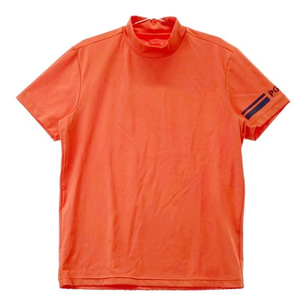 PGG PEARLY GATES パーリーゲイツ モックネック 半袖Tシャツ