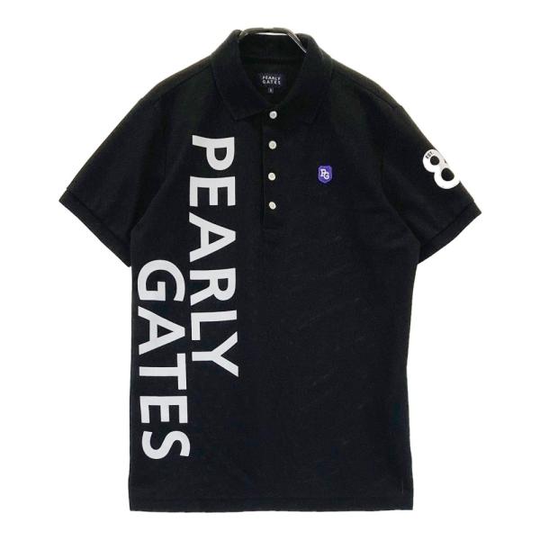PEARLY GATES パーリーゲイツ 半袖ポロシャツ ブラック系 5