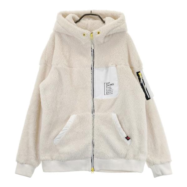 NEW BALANCE GOLF ニューバランス フード付 ボア ジップジャケット