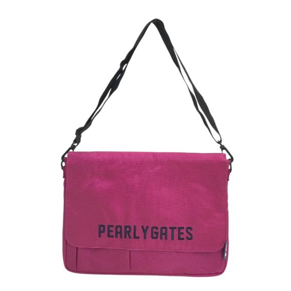 PEARLY GATES パーリーゲイツ 2WAY ショルダーバッグ ピンク系 PEARLY GATES パーリーゲイツ 2WAY ショルダーバッグ ピンク系
