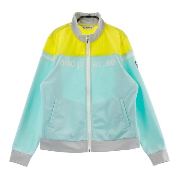 and per se 中綿 ダブルジップ ジャケット グリーン ブルゾン and per se AND PER SE アンパスィ 長袖 ジップジャケット