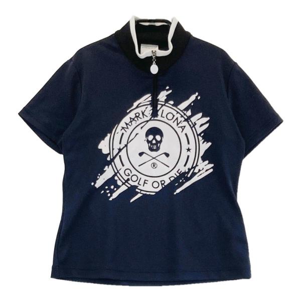 MARK&LONA マークアンドロナ 2023年モデル ハーフジップ 半袖Tシャツ