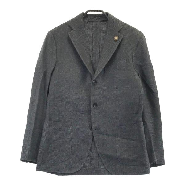 極美品 LARDINI ラルディーニ ガンクラブジャケット48 LARDINI ガンクラブチェックJK
