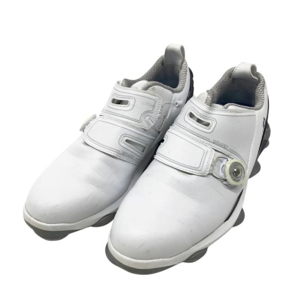 FJ ゴルフシューズ 55519J 25cm ホワイト FOOT JOY フットジョイ 55519J ツアーアルファ ボア ゴルフシューズ