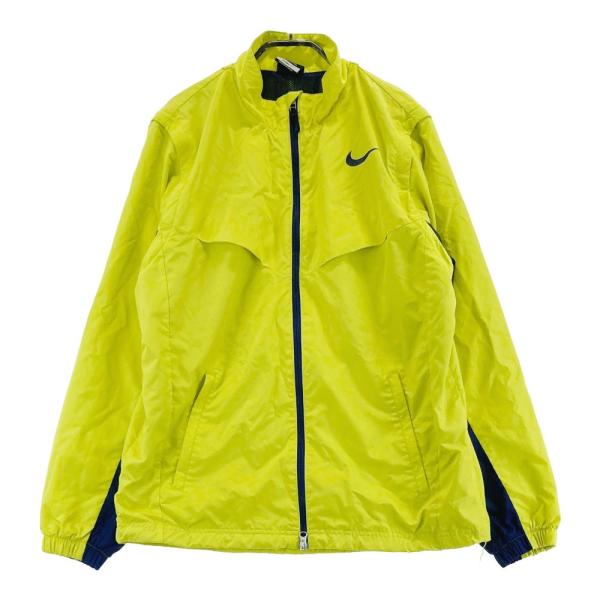 美品 NIKE GOLF メンズ ゴルフウェア 2way ジャケット L NIKE GOLF ナイキゴルフ 2way ジャケット イエロー系 XL ゴルフ