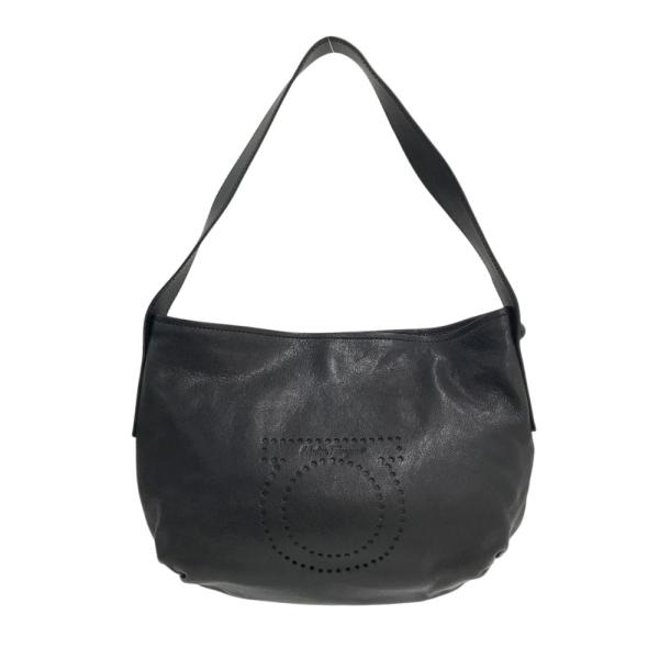 Salvatore Ferragamo ブラックパンチング 【公式通販】