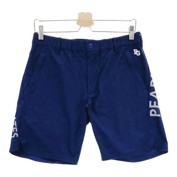 ⭐️新品未使用 正規品 パーリーゲイツ ゴルフ ハーフパンツ サイズ：4 ネイビー PEARLY GATES パーリーゲイツ サイドロゴ ハーフパンツ ネイビー系 4