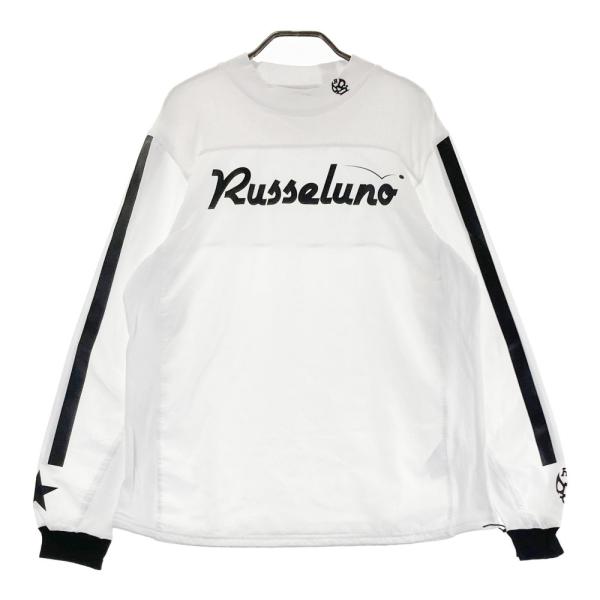 RUSSELUNO ラッセルノ ナイロン切替 ハイネック 長袖Tシャツ RUSSELUNO ラッセルノ ナイロン切替 ハイネック 長袖Tシャツ