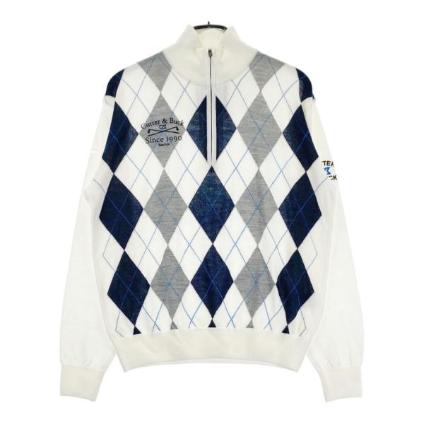 CUTTER&BUCK カッターアンドバック ウール混 ハーフジップ CUTTER&BUCK カッターアンドバック ウール混 ハーフジップ