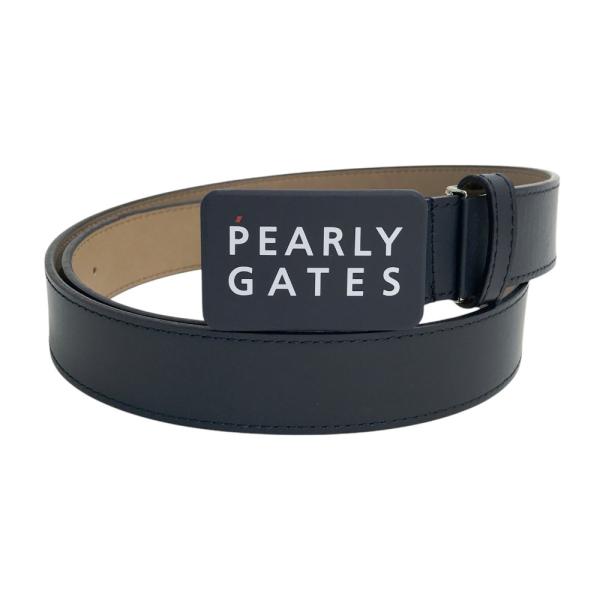 PEARLYGATES ネイビー ベルト‪‪❤︎‬ PEARLY GATES ネイビー ベルトオンライン ショップ