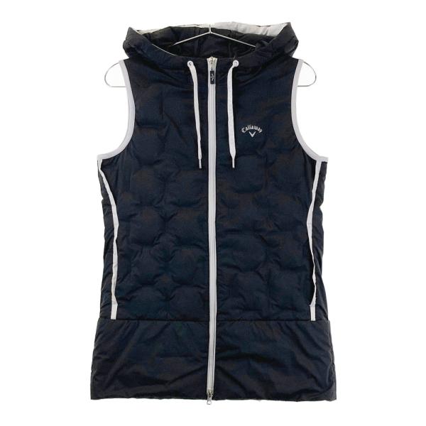 CALLAWAY キャロウェイ ジップ ダウンベスト ブラック系 S ゴルフ