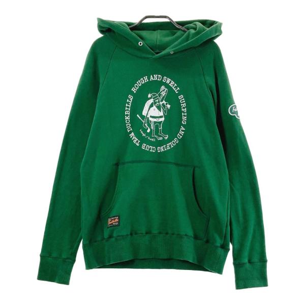 【美品】Rough & Swell Duckbills M スエットパーカー ROUGH&SWELL ラフアンドスウェル Duckbills SURF SANTA スウェット