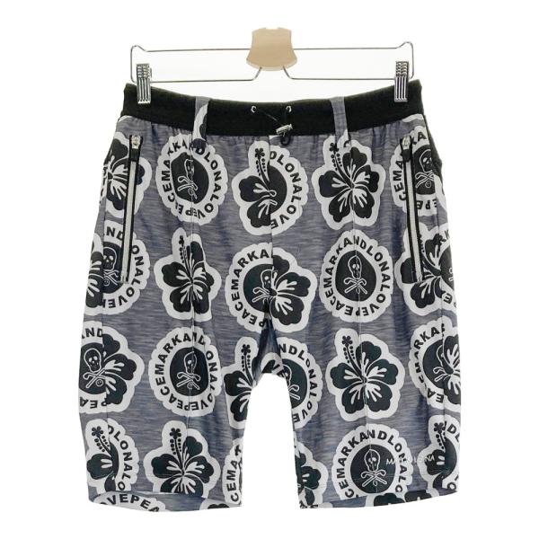 MARK&LONA　ハーフパンツグレー　46　サイズＭ MARK&LONA マークアンドロナ ; ハーフパンツ 総柄 グレー系 46